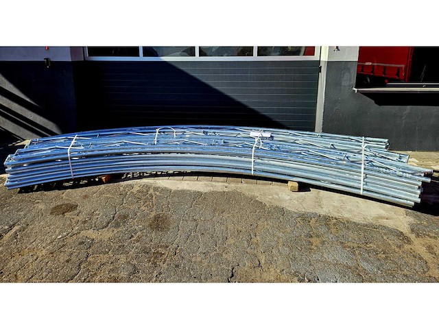 2026 folietunnel gegalvaniseerd (10,00x 20,00 mtr) (200 m2) - afbeelding 3 van  17
