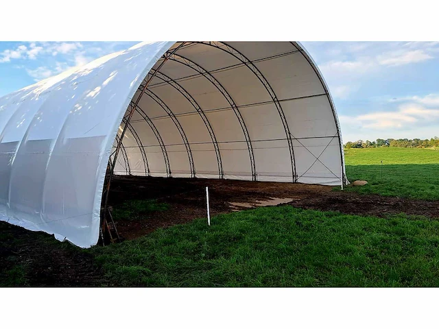 2026 folietunnel gegalvaniseerd (10,00x 20,00 mtr) (200 m2) - afbeelding 1 van  18