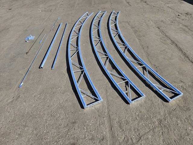 2026 folietunnel gegalvaniseerd (12,00x20,00 mtr) (240m²) - afbeelding 3 van  13