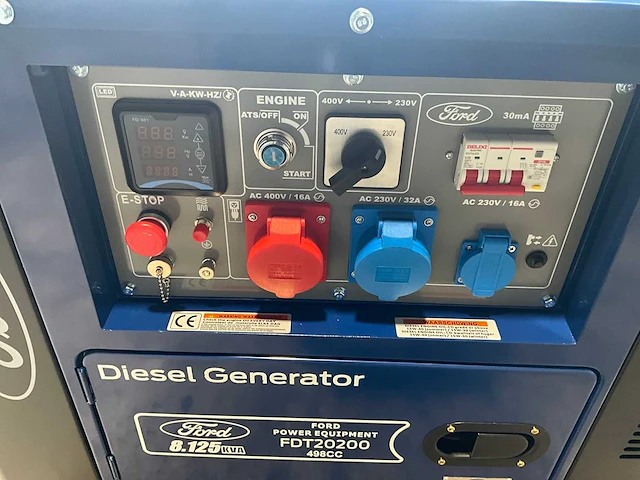 2026 ford fdt20200 stroomgenerator - afbeelding 5 van  7