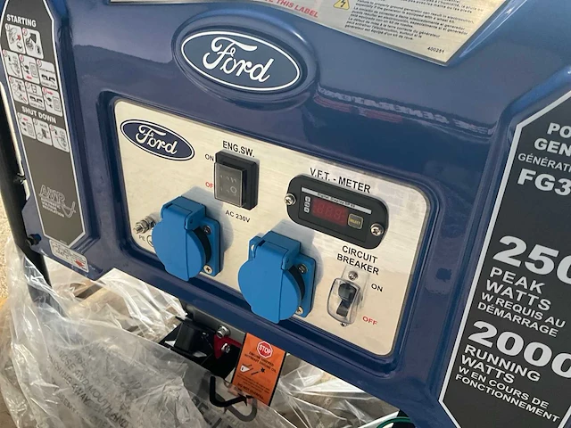 2026 ford fg3050 stroomgenerator - afbeelding 10 van  10