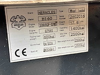 2026 heracles h160 shovel - afbeelding 18 van  25