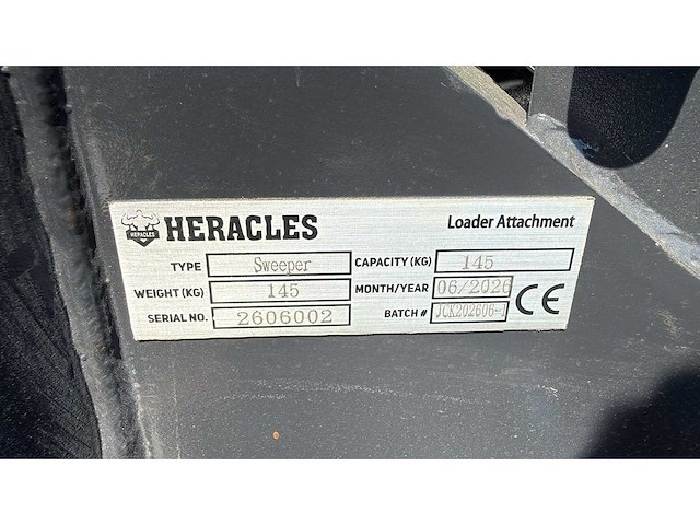 2026 heracles hydraulische veegborstel (multi-one / avant) - afbeelding 3 van  11