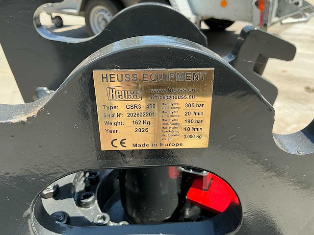 2026 heuss gsr3-400 sorteerknijper - afbeelding 4 van  13