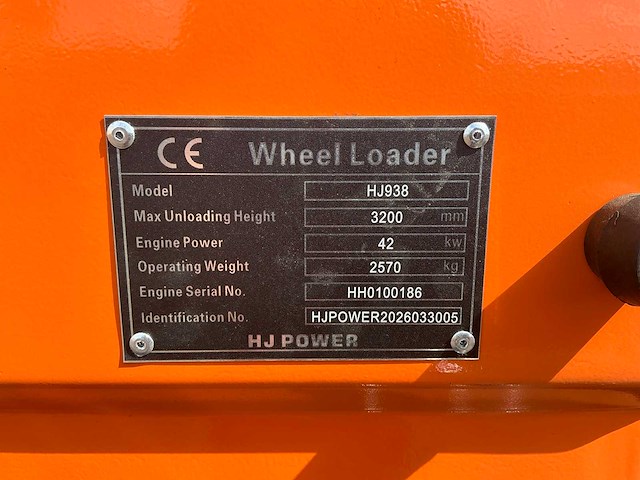 2026 hj power hj 938 shovel ongebruikt - afbeelding 43 van  48