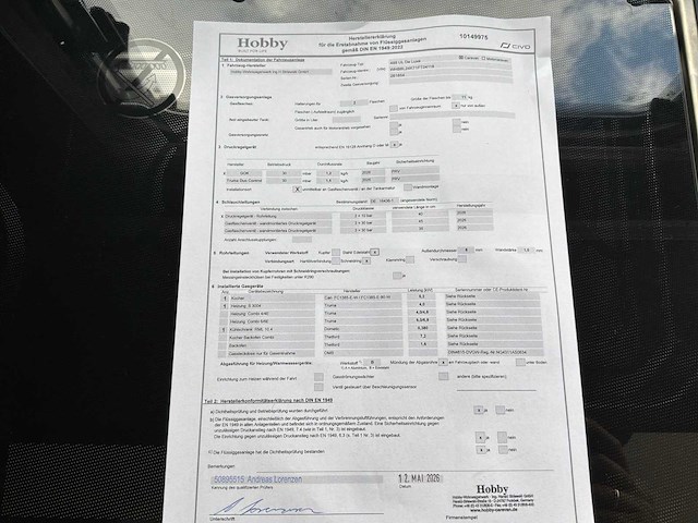 2026 hobby 495ul de luxe caravan - afbeelding 47 van  51