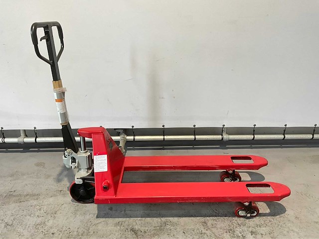 2026 hpt-a 2500 rood hand hydraulische palletwagen - afbeelding 9 van  10