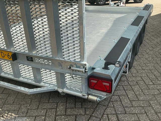 2026 hulco hu go getter oprij aanhangwagen machine transporter - afbeelding 2 van  11