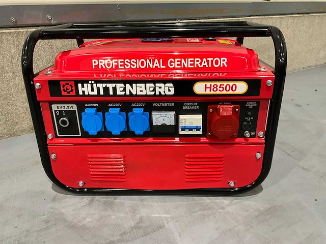 2026 huttenberg h8500w noodstroomaggregaat - afbeelding 1 van  8
