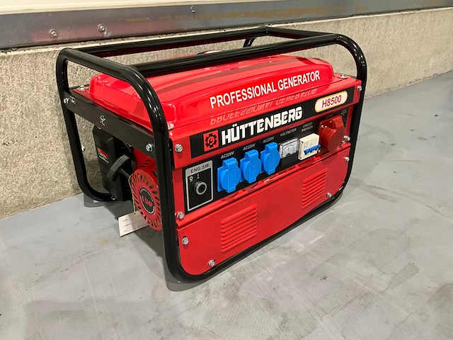 2026 huttenberg h8500w noodstroomaggregaat - afbeelding 3 van  8