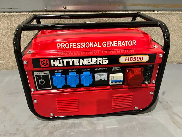2026 huttenberg h8500w noodstroomaggregaat - afbeelding 6 van  12