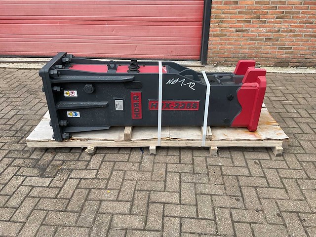 2026 hydraram hdr.r hrx-225s hydraulische sloophamer ten behoeve van graafmachine - afbeelding 2 van  7