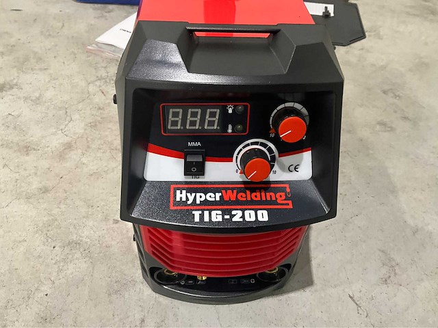 2026 hyper welding tig-200 lasapparaat - afbeelding 8 van  15