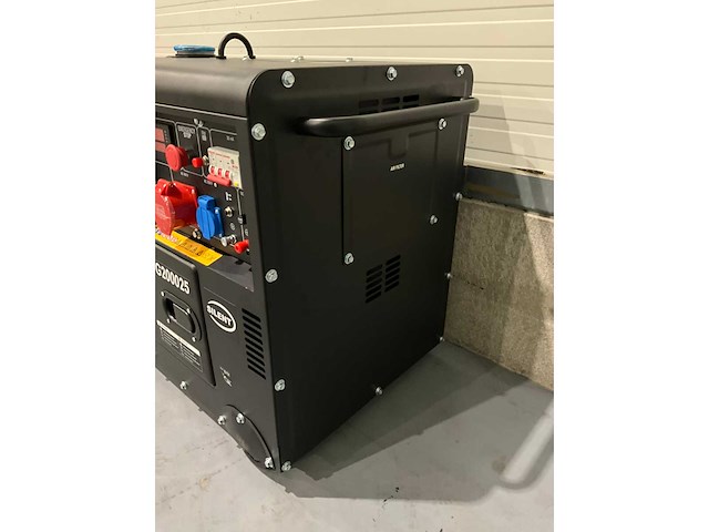 2026 hyundai hdg200025 7,5 kva noodstroom diesel generator - afbeelding 13 van  16