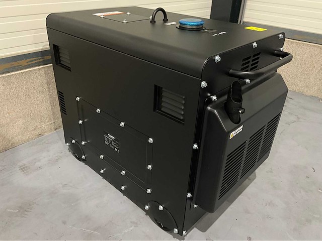 2026 hyundai hdg200025 7,5 kva noodstroom diesel generator - afbeelding 4 van  16