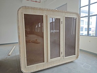 2026 intorelax cube 250x230x210 cm lun2310 sauna - afbeelding 5 van  10