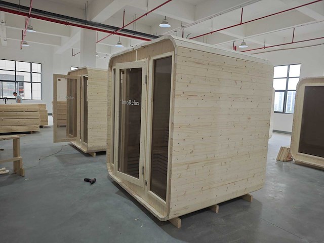 2026 intorelax cube 250x230x210 cm lun2310 sauna - afbeelding 7 van  10