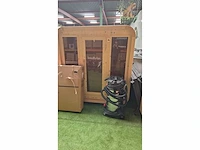 2026 intorelax cube 250x230x210 cm lun2310 sauna - afbeelding 14 van  19