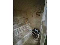 2026 intorelax cube 250x230x210 cm lun2310 sauna - afbeelding 17 van  19