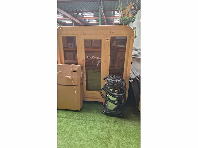 2026 intorelax cube 250x230x210 cm lun2310 sauna - afbeelding 10 van  11