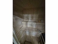 2026 intorelax cube 250x230x210 cm lun2310 sauna - afbeelding 6 van  10
