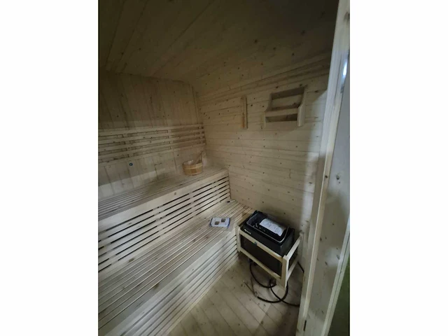 2026 intorelax cube 250x230x210 cm lun2310 sauna - afbeelding 8 van  10