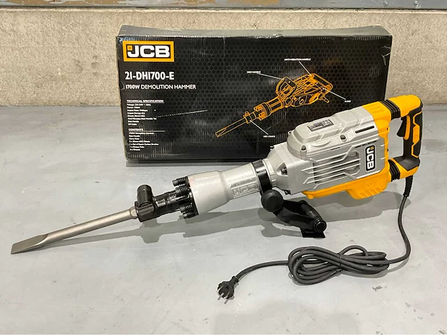 2026 jcb 21-dh1700 breekhamer 1700w - afbeelding 1 van  10