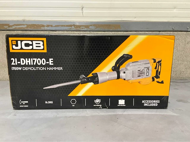 2026 jcb 21-dh1700 breekhamer 1700w - afbeelding 4 van  10