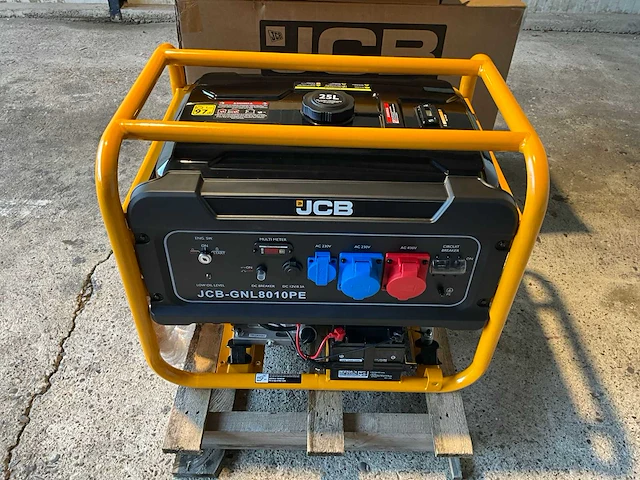 2026 jcb gnl8010pe stroomgenerator - afbeelding 1 van  8
