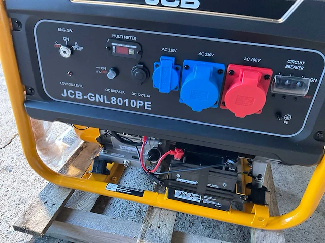 2026 jcb gnl8010pe stroomgenerator - afbeelding 5 van  8