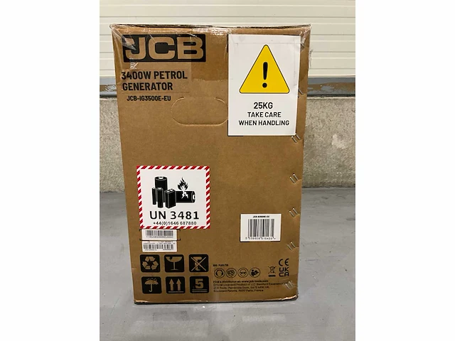 2026 jcb ig3500e-eu noodstroomaggregaat 3500w 4,4kva - afbeelding 2 van  11