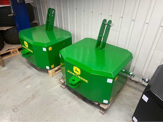 2026 john deere frontgewichten 600kg (2x) - afbeelding 3 van  12