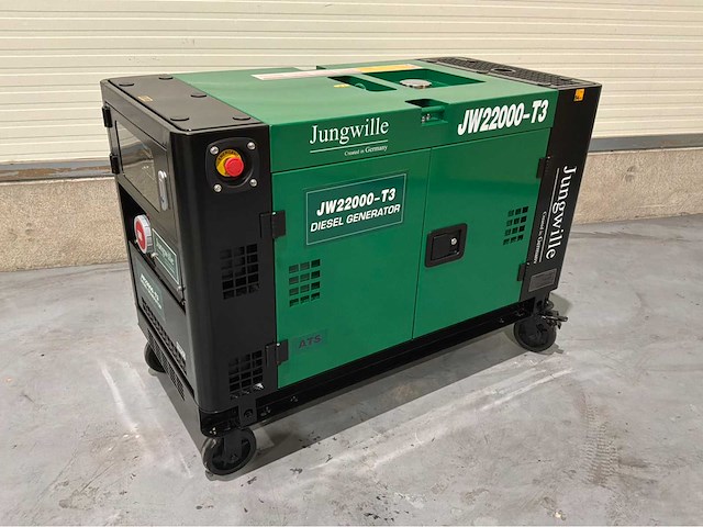 2026 jungwille jw-22000 t3 20.5 kva noodstroom diesel generator - afbeelding 1 van  21
