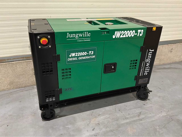 2026 jungwille jw-22000 t3 20.5 kva noodstroom diesel generator - afbeelding 12 van  21