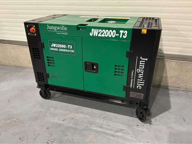 2026 jungwille jw-22000 t3 20.5 kva noodstroom diesel generator - afbeelding 15 van  21