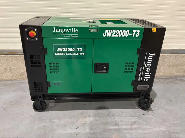 2026 jungwille jw-22000 t3 20.5 kva noodstroom diesel generator - afbeelding 16 van  21