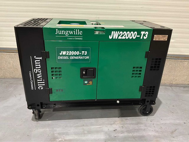 2026 jungwille jw-22000 t3 20.5 kva noodstroom diesel generator - afbeelding 19 van  21