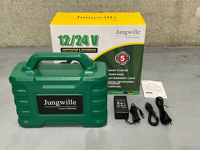 2026 jungwille pro series 3000a startbooster 12v / 24v - afbeelding 1 van  8