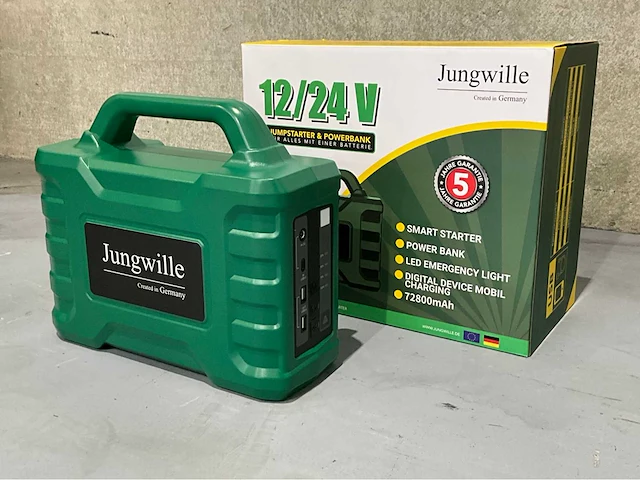 2026 jungwille pro series 3000a startbooster 12v / 24v - afbeelding 3 van  8