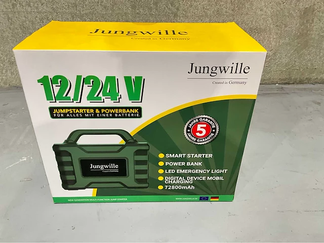 2026 jungwille pro series 3000a startbooster 12v / 24v - afbeelding 7 van  8