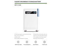 2026 knye energy kny51300 lifepo4 energieopslagbatterij 15,36 kwh – 51,2 v / 300 ah - afbeelding 2 van  9