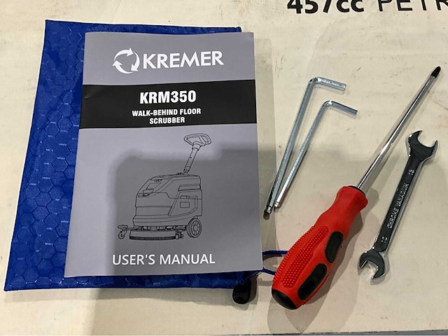 2026 kremer krm350 schrob-zuigmachine - afbeelding 4 van  13