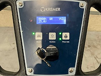 2026 kremer krm350 schrob-zuigmachine - afbeelding 12 van  13