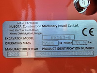 2026 kubota kx163-6 rupsgraafmachine - afbeelding 18 van  26