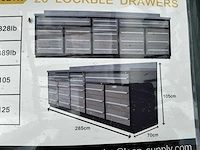 2026 leap lt112wb20ds stainless rvs werkplaatsmeubilair - afbeelding 4 van  13