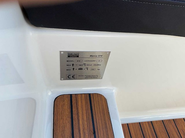 2026 marco 575 sloep met 15pk tohatsu buitenboordmotor - afbeelding 8 van  20