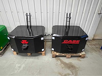 2026 massey-ferguson / case frontgewichten 600kg (2x) - afbeelding 1 van  7
