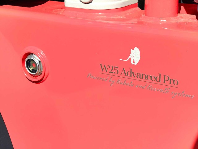 2026 minishovel - w25 advanced met kubota 4 cil en rexroth hydrauliek - afbeelding 18 van  28