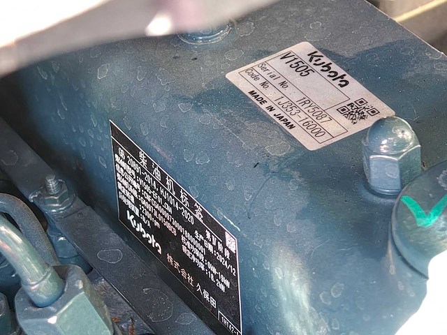 2026 minishovel - w25 advanced met kubota 4 cil en rexroth hydrauliek - afbeelding 22 van  26