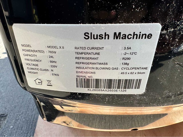 2026 model x ii slush machine - afbeelding 10 van  22